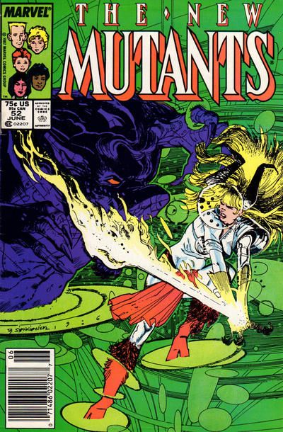 New Mutants, Vol. 1 #52B Newsstand Edition