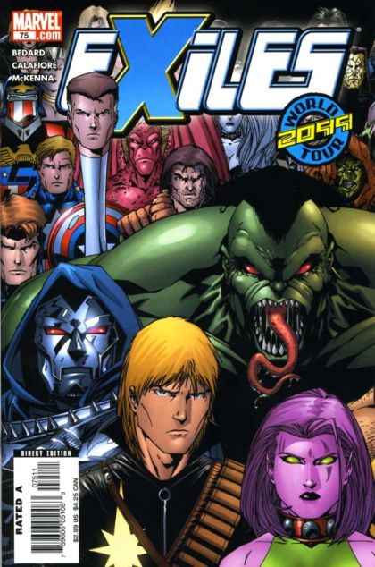 Exiles, Vol. 1 #75A Direct Edition