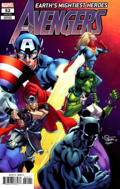 The Avengers, Vol. 8 #52B Logan Lubera Variant