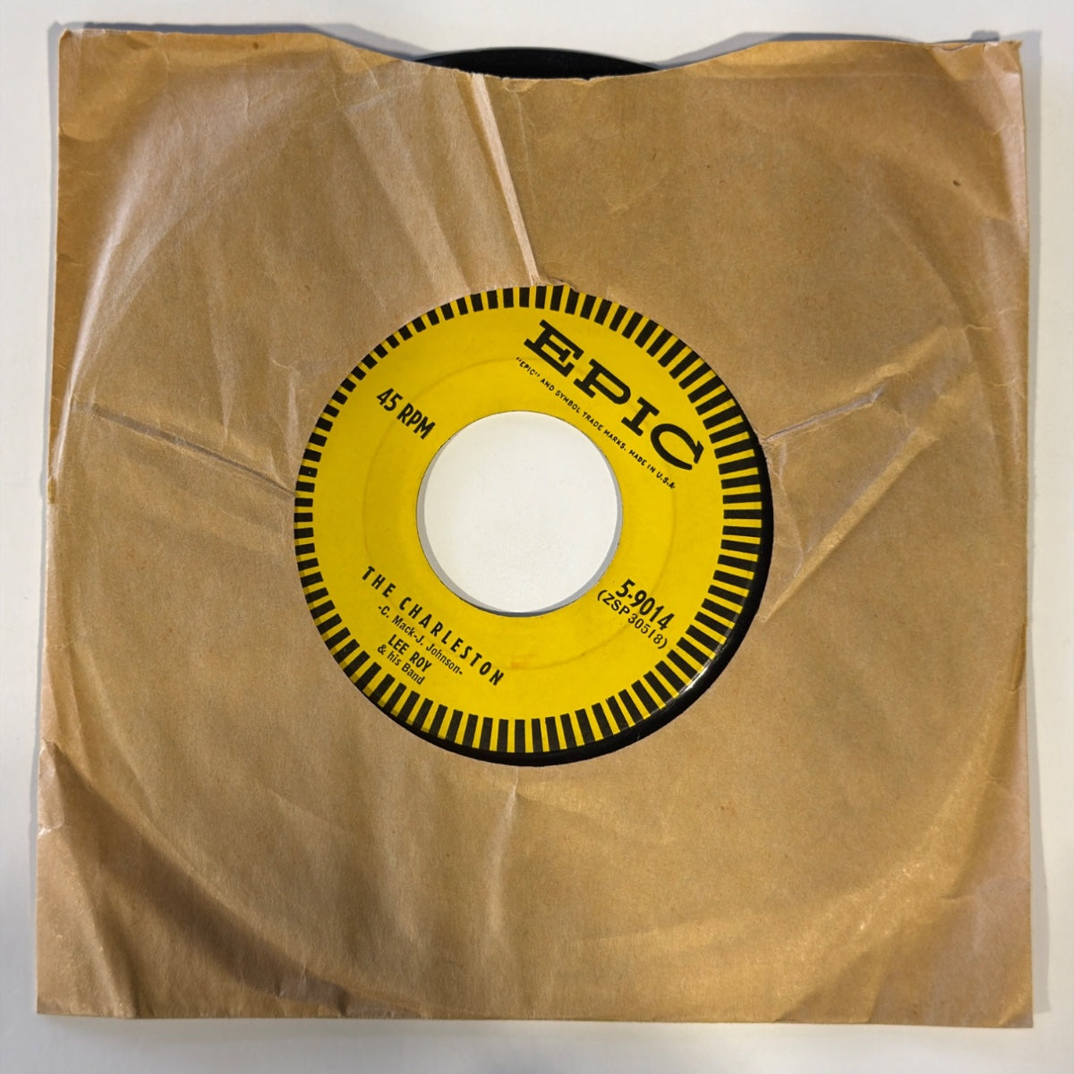 LEE ROY & his Band - THE CHARLESTON (1954) - Vinyl