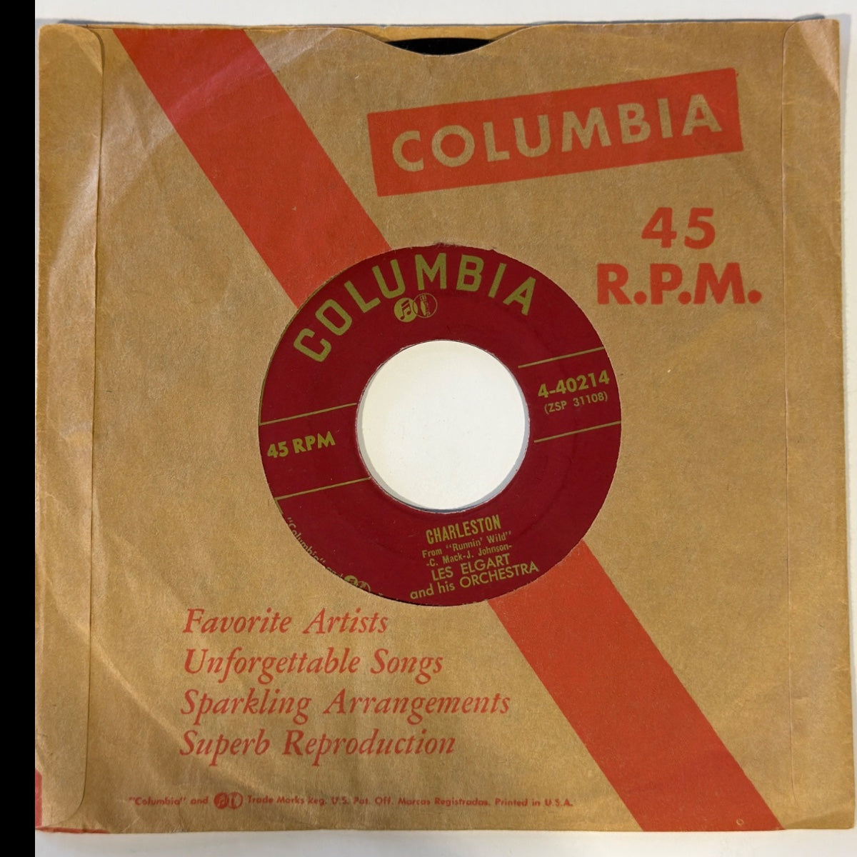 LES ELGART and his ORCHESTRA - CHARLESTON - Vinyl