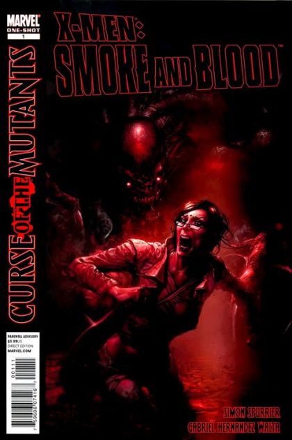 X-Men: Curse Of The Mutants: Smoke and Blood #1A Clayton Crain Regular Cover
