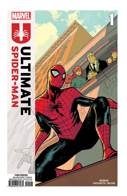Ultimate Spider-Man, Vol. 2 #1AO 3rd Printing Sara Pichelli