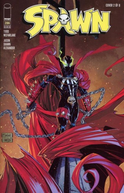 Spawn #286B Variant Todd McFarlane & Moreno DiNisio Cover