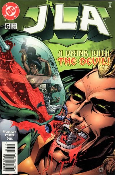 JLA #6A Direct Edition