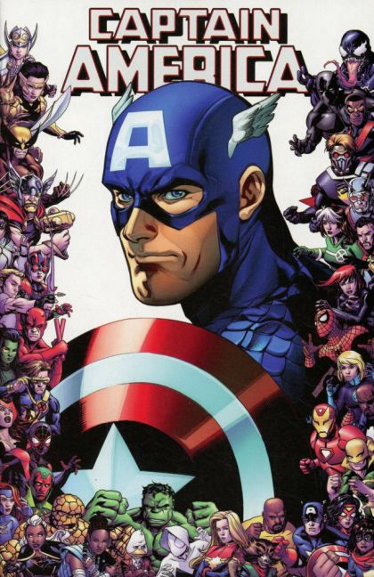 Captain America, Vol. 9 #13D Variant Emanuela Lupacchino Marvel 80th Frame Cover