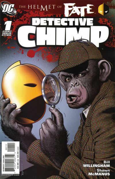 The Helmet of Fate: Detective Chimp #1