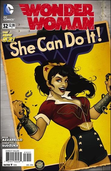Wonder Woman, Vol. 4 #32B Ant Lucia Bombshell Variant