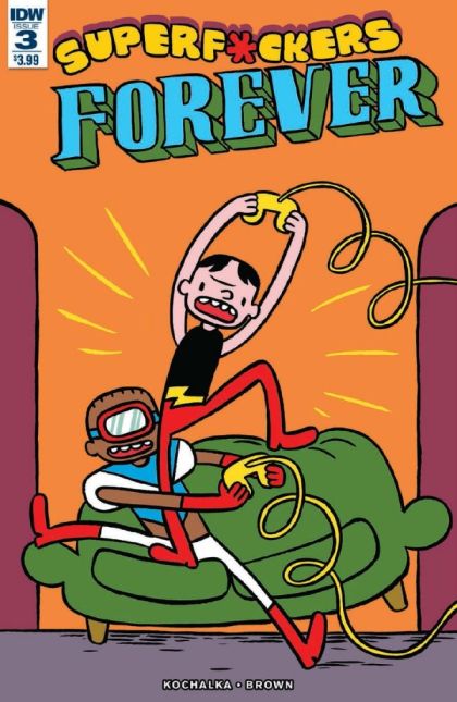 Super F*ckers Forever #3A Regular James Kochalka Cover