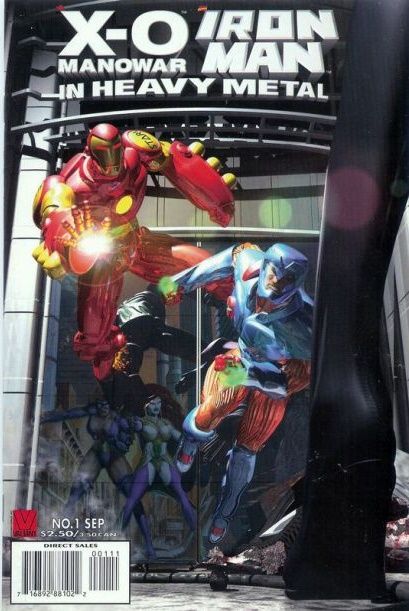 X-O Manowar / Iron Man: In Heavy Metal #1