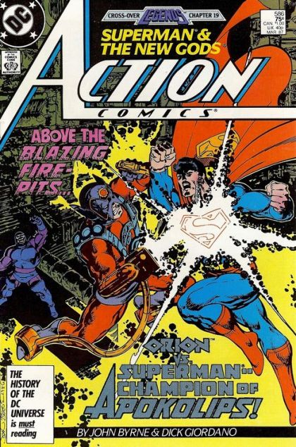 Action Comics, Vol. 1 #586A Direct Edition