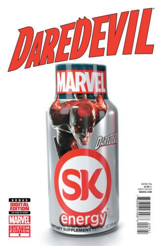 Daredevil, Vol. 4 #8B Energy Drink Variant