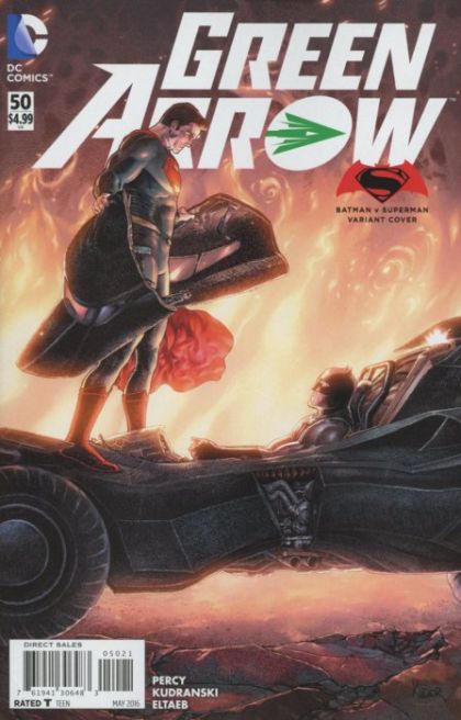 Green Arrow, Vol. 5 #50B Aaron Kuder Batman v Superman: Dawn of Justice Variant