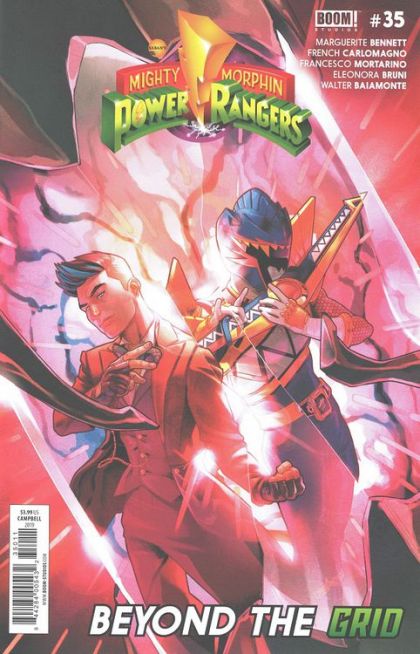 Mighty Morphin Power Rangers, Vol. 1 (Boom! Studios) #35A Jamal Campbell Regular