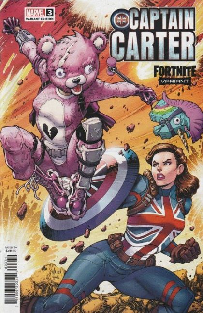 Captain Carter #3C Todd Nauck 'Fortnite' Variant