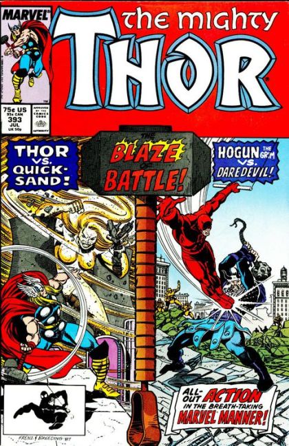 Thor, Vol. 1 #393A Direct Edition