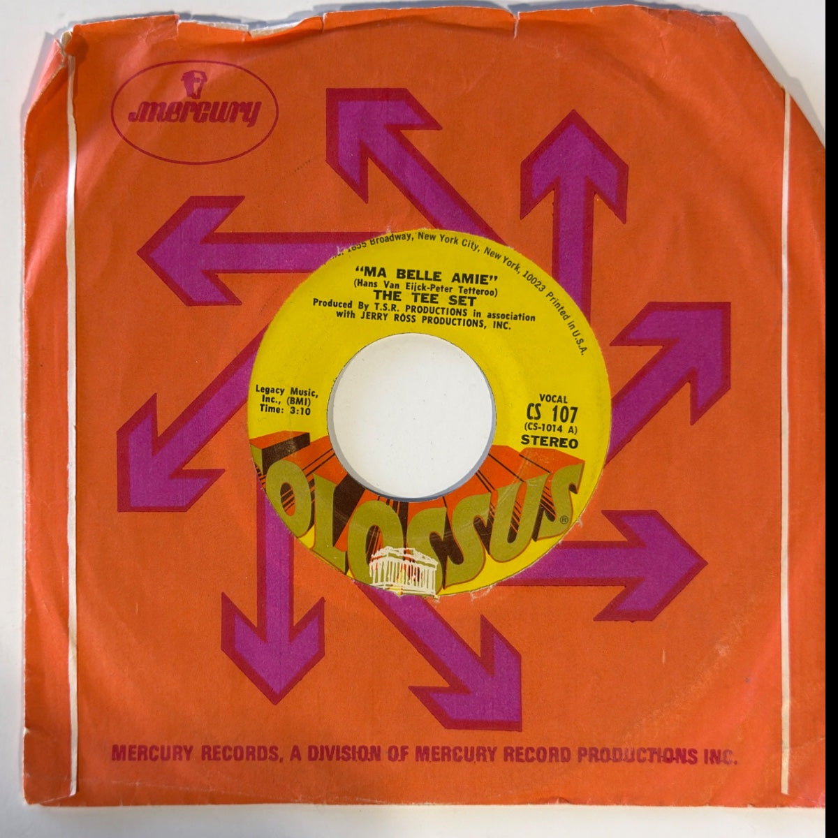THE TEE SET - MA BELLE AMIE (1969) - Vinyl