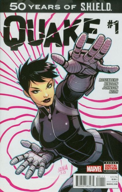 Quake: S.H.I.E.L.D. 50th Anniversary #1A Regular David Nakayama Cover