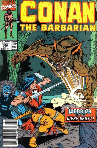 Conan the Barbarian, Vol. 1 #234B Newsstand Edition