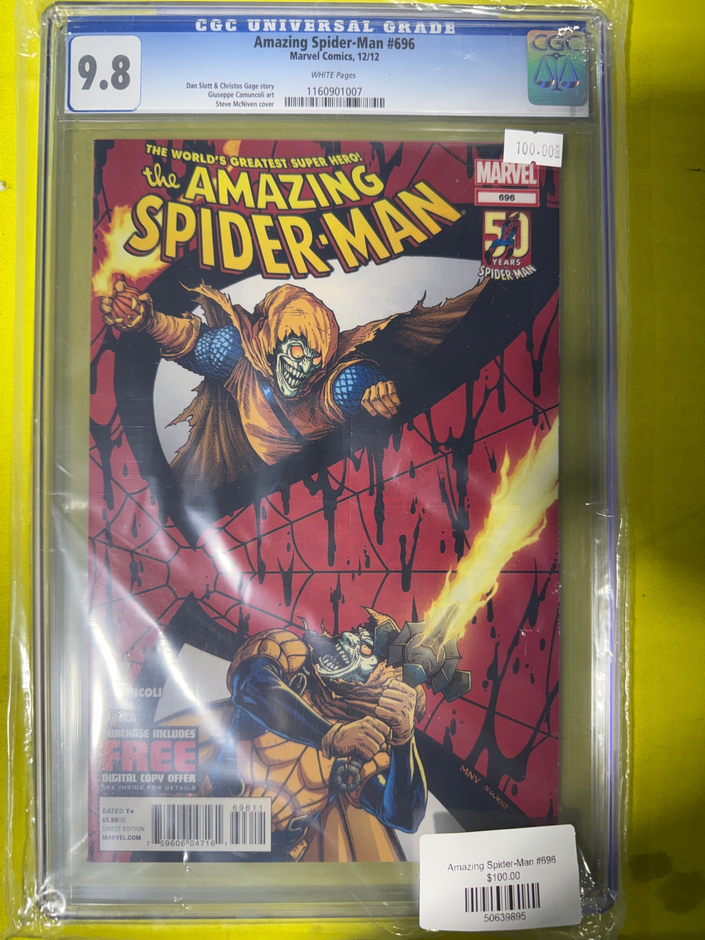 Amazing Spider-Man #696 CGC 9.8