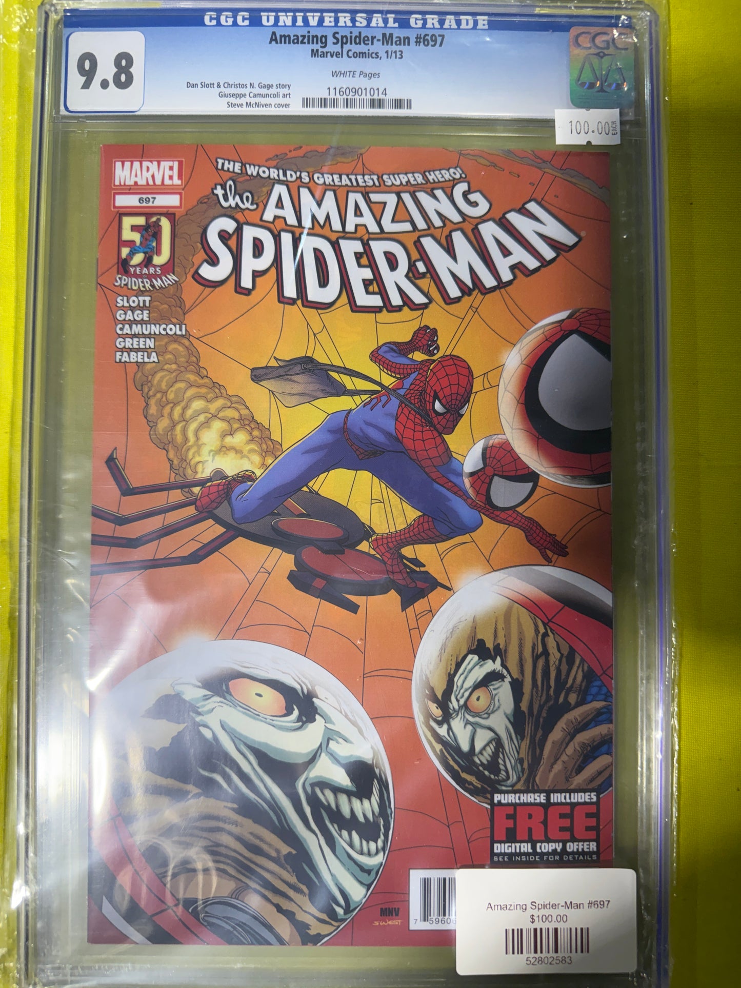Amazing Spider-Man #697 CGC 9.8