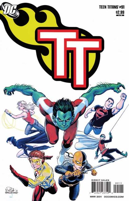 Teen Titans, Vol. 3 #91A Nicola Scott & Doug Hazlewood Regular Cover