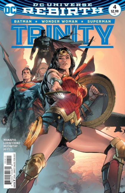 Trinity, Vol. 2 #4A Regular Clay Mann Cover