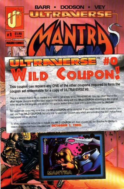 Mantra, Vol. 1 #1B Poly Bagged
