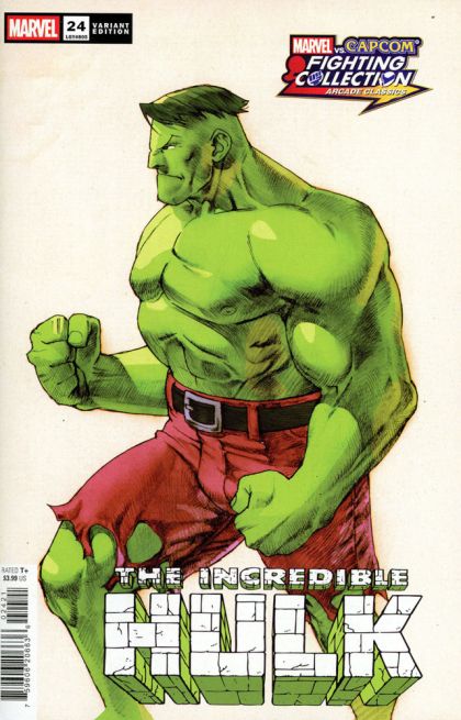 The Incredible Hulk, Vol. 4 #24B Bengus Marvel vs. Capcom Variant