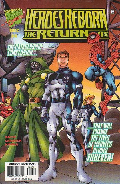 Heroes Reborn: The Return #4C Variant Cover