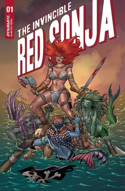 The Invincible Red Sonja #1A Amanda Conner Regular