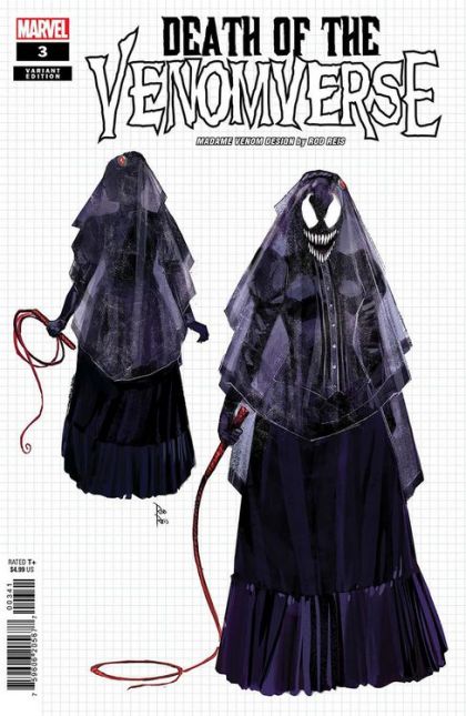Death of the Venomverse #3D Rod Reis Design Variant