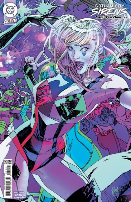 Gotham City Sirens: Unfit for Orbit #2C Guillem March Connecting Variant