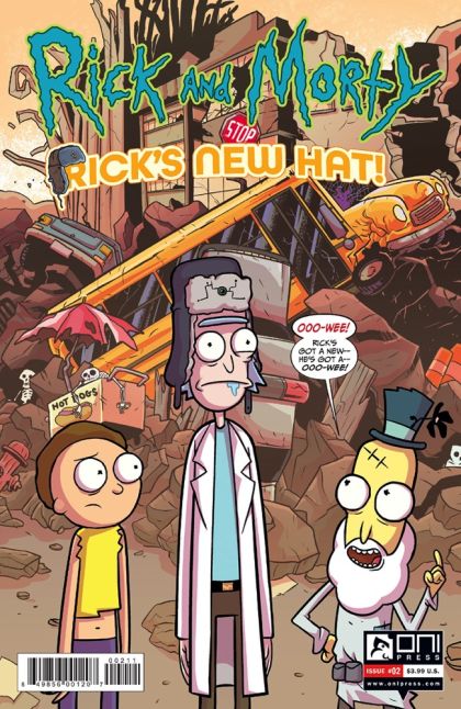 Rick and Morty: Rick's New Hat #2A Fred Stresing Regular