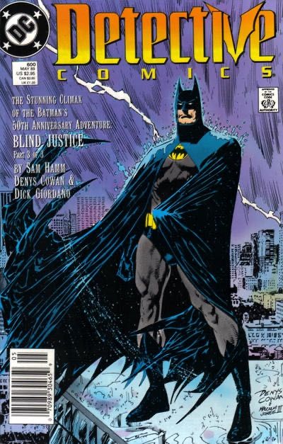 Detective Comics, Vol. 1 #600B Newsstand Edition