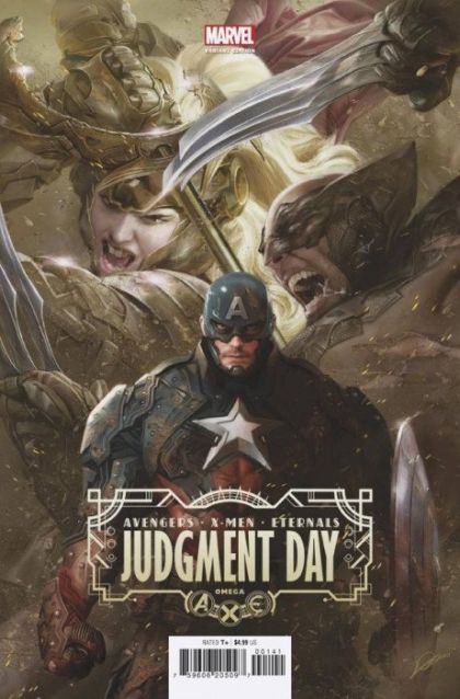 A.X.E.: Judgment Day - Omega #1D Alexander Lozano variant