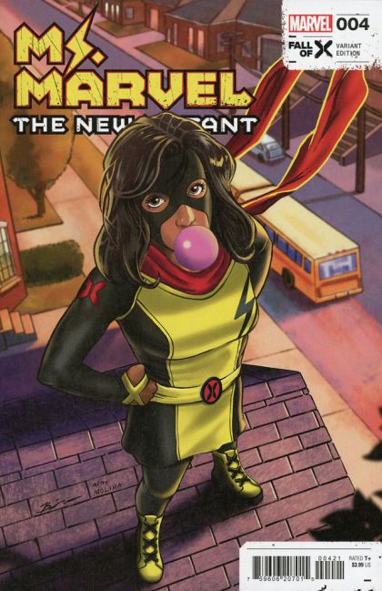 Ms. Marvel: The New Mutant #4B Benjamin Su Variant