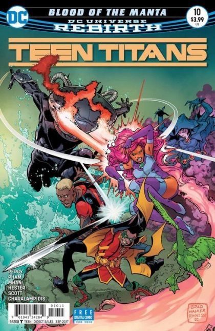 Teen Titans, Vol. 6 #10A Brad Walker Regular Cover