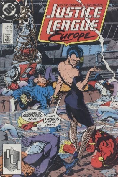 Justice League Europe / International #4A Direct Edition