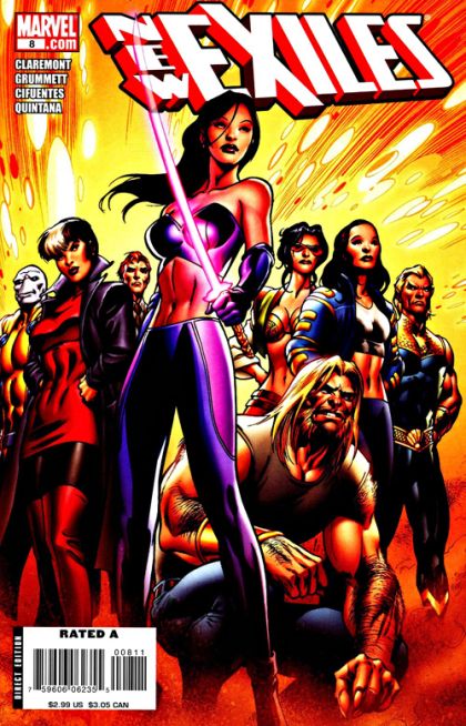 New Exiles #8A Direct Edition