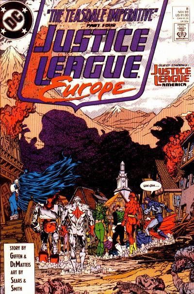 Justice League Europe / International #8A Direct Edition
