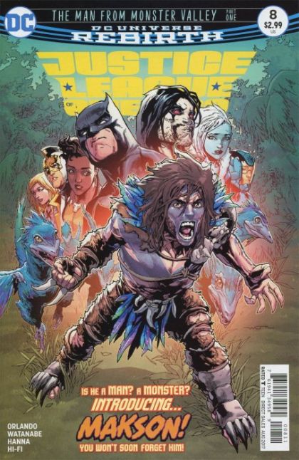 Justice League Of America, Vol. 5 #8A Regular Felipe Watanabe Cover