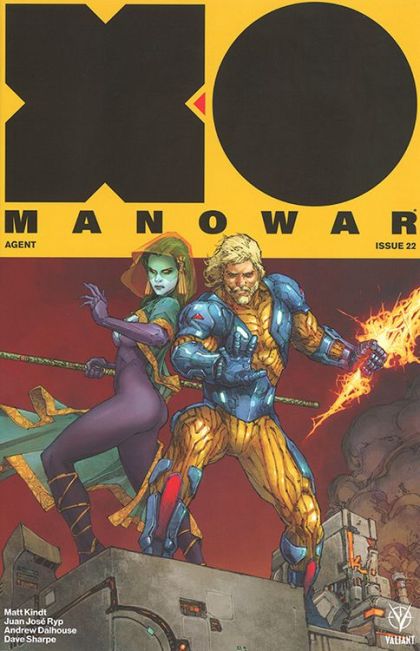 X-O Manowar, Vol. 4 #22A Cvr A Rocafort