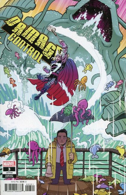 Damage Control, Vol. 4 #3B Tony Fleecs Variant