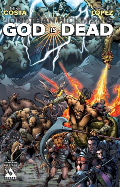 God Is Dead #39C End Of Days Cover