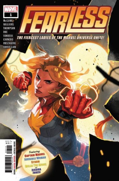 Fearless, Vol. 1 #1A Regular Yasmine Putri Cover