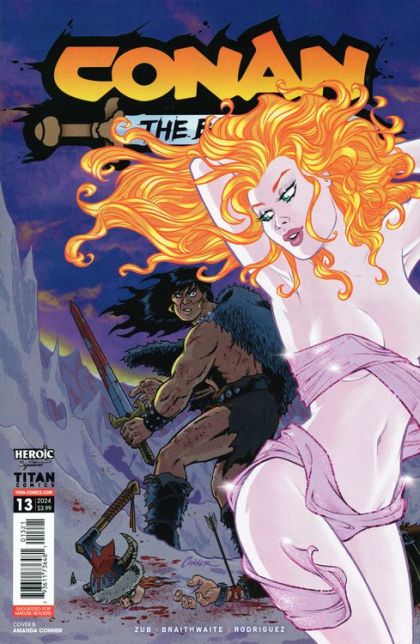 Conan the Barbarian (Titan Comics) #13B Amanda Conner Variant