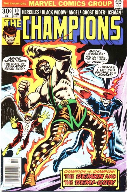 Champions, Vol. 1 (Marvel) #10A Newsstand Edition