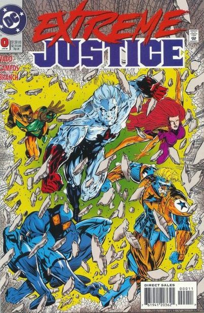 Extreme Justice #0A Direct Edition