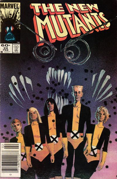 New Mutants, Vol. 1 #24B Newsstand Edition